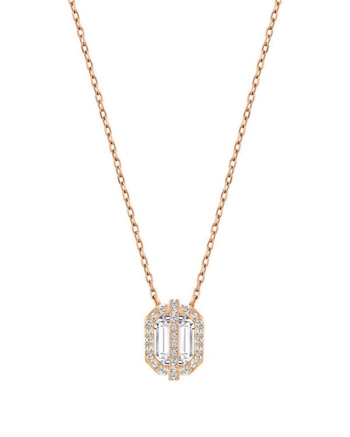 Facets Cubic Zirconia Necklace - Image 1