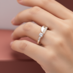 925 Sterling Silver Zircon Classic Solitaire Ring - Image 3