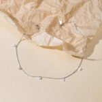 Dainty 925 Silver Sparkle Anklet - Image 3