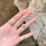 925 Silver Zircon Four-Leaf Clover & Leaf Necklace - Image 4