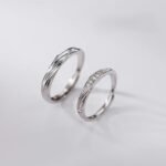 925 Sterling Silver Matching Couple Rings Set - Image 4