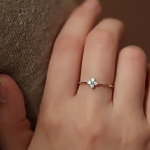 Gold Plated 925 Silver Zircon Four-Leaf Clover Ring - Image 7