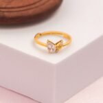 Gold Plated 925 Sterling Silver Statement Ring - Image 4