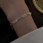 925 Sterling Silver Polished  Chain Bracelet