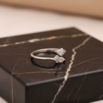 925 Sterling Silver Multi-Stone Zircon Cluster Ring - Image 3