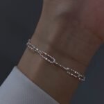 925 Sterling Silver Polished  Chain Bracelet - Image 4