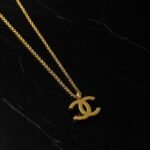 Harmony Links Premium Anti-Tarnish Gold Plated Stainless Steel Interlocking Circle Necklace - Image 2