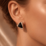 The Onyx Pyramid Studs - Image 2