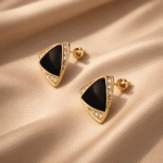 The Onyx Pyramid Studs - Image 3