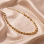 The Golden Twist Rope Bracelet - Image 2
