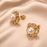 Royal Pearl Bloom Stud