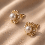 Royal Pearl Bloom Stud - Image 2