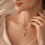 Elyra Flutter Drop Pendant - Image 2