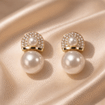 Luxe Pearl Halo Drop - Image 4