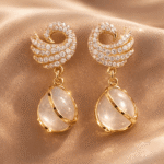 Moonveil Drop Earrings