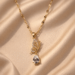 Elyra Flutter Drop Pendant