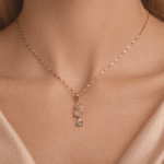 Elyra Flutter Drop Pendant - Image 3