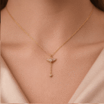 Angelé Heart Drop Necklace - Image 4