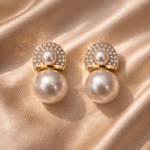 Luxe Pearl Halo Drop