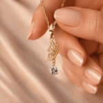 Elyra Flutter Drop Pendant - Image 4