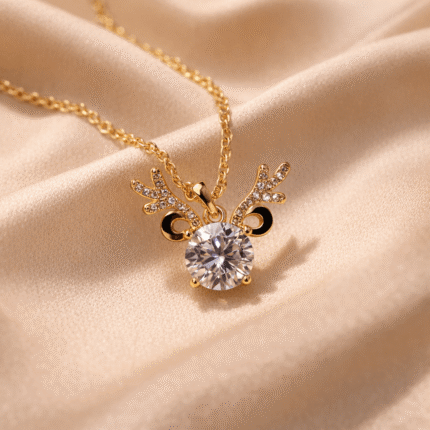 Noorvya Regal Deer Pendant
