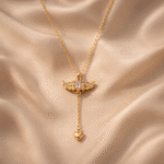 Angelé Heart Drop Necklace