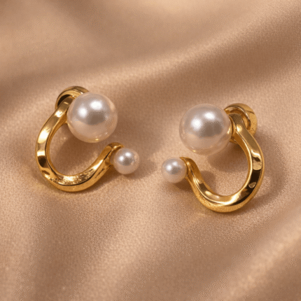 The Luminous Pivot Pearl Studs