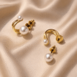 The Luminous Pivot Pearl Studs - Image 4