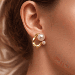 The Luminous Pivot Pearl Studs - Image 3