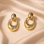 Aurex Hammered Hoops