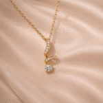 Aurelia Twist Solitaire Pendant