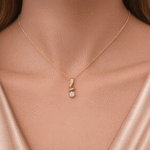 Aurelia Twist Solitaire Pendant - Image 3