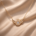 Celestial Wing Halo Pendant