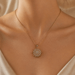 Aurora Spin Blossom Pendant - Image 4