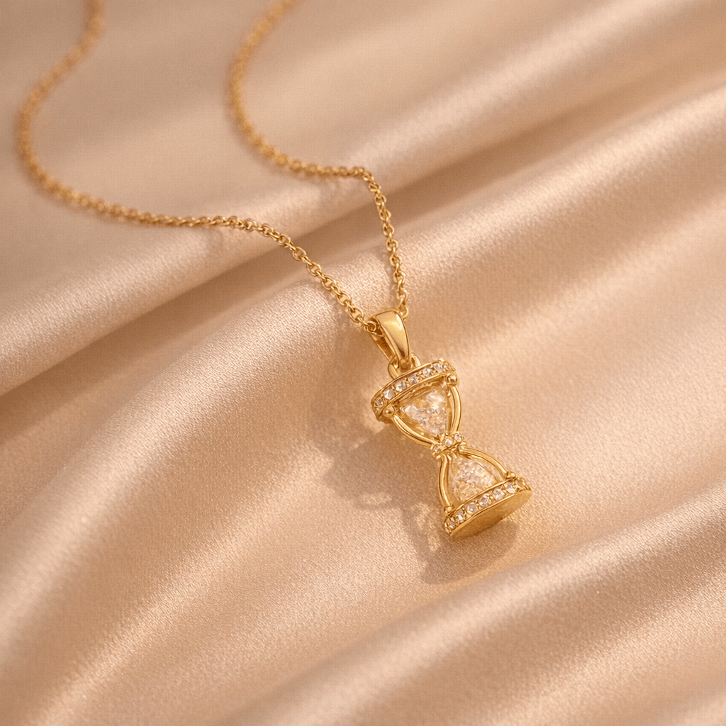 comprsed (4) Eterna Hourglass Pendant - Image 1