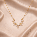 Leaf Blossom Pendant Necklace