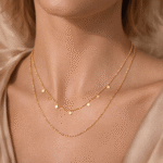Diamond Dust Layered Necklace - Image 2