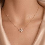 Floral Bloom Satellite Necklace - Image 3