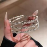 The Stella Triple Layer Stretch Bangle - Image 4