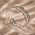 The Stella Triple Layer Stretch Bangle
